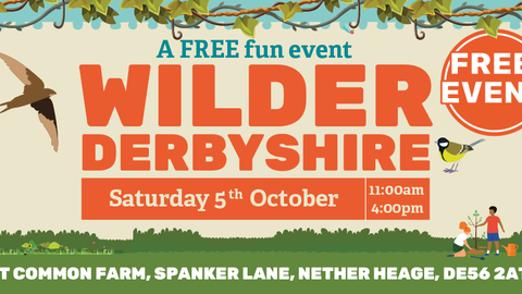 The Wilder Derbyshire event poster