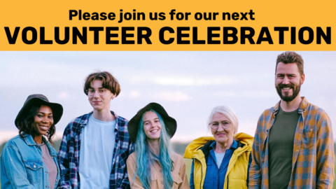 an image of the volunteer celebration flyer