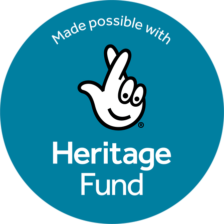 made possible with heritage fund logo