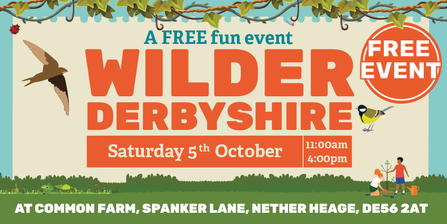 The Wilder Derbyshire event poster